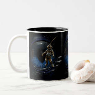 Diving Buddy Two-Tone Coffee Mug