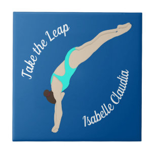 Diving Ceramic Tile