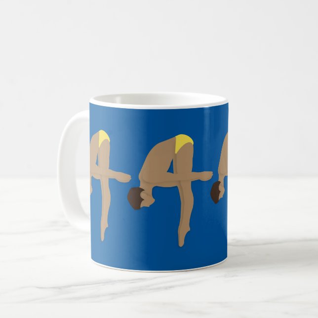 Diving Coffee Mug (Front Left)