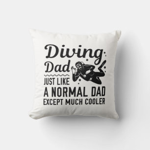 Diving Dad Cushion