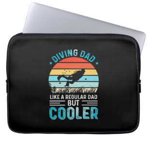 Diving Dad Laptop Sleeve