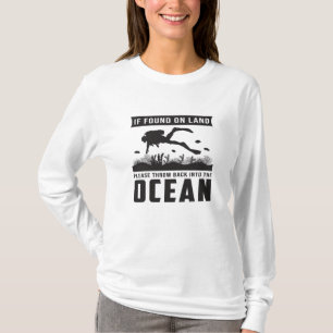 Diving Dive Diver Scuba Sea Diving Funny Gift Idea T-Shirt