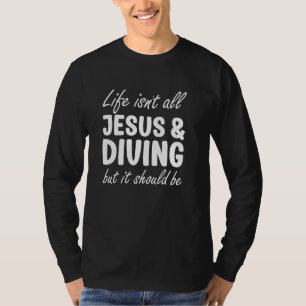 Diving for Men or Women Funny Scuba Diving I Love T-Shirt