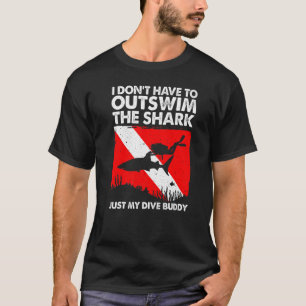 Diving For Men Women Diving With Sharks T-Shirt