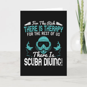 Diving - For The Rich There Is Therapy Card