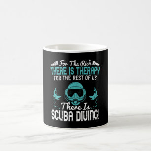 Diving - For The Rich There Is Therapy Coffee Mug