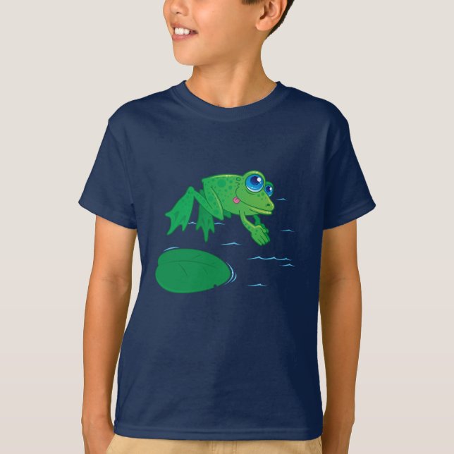 Diving Frog T-Shirt (Front)