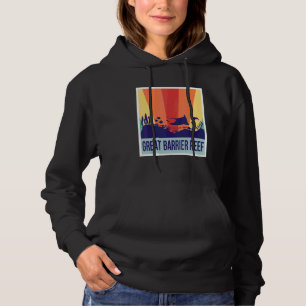 Diving Great Barrier Reef Souvenir Australia Dive  Hoodie