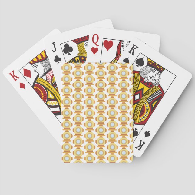 Diving helmet playing cards (Back)
