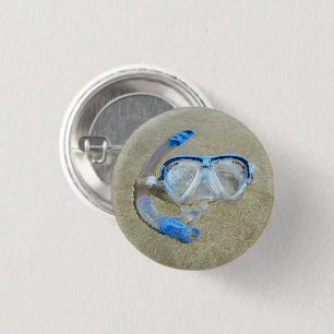 Diving Mask in the Sand Button
