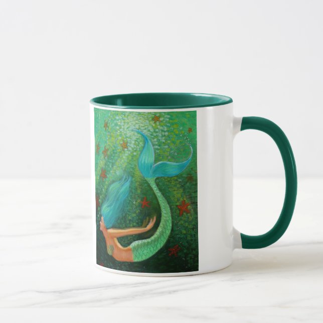 Diving Mermaid Mug (Right)