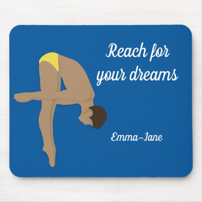 Diving Mouse Pad (Front)