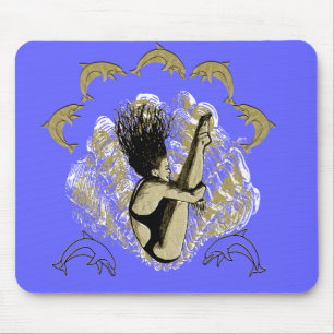 diving mouse pad