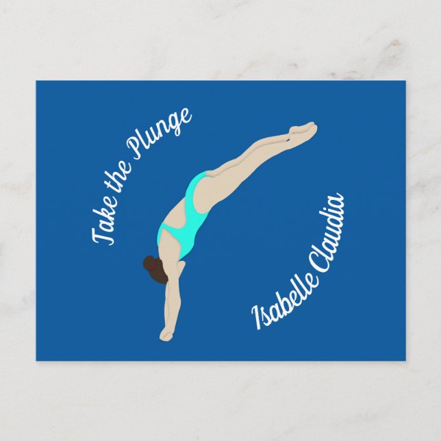 Diving Postcard (Front)
