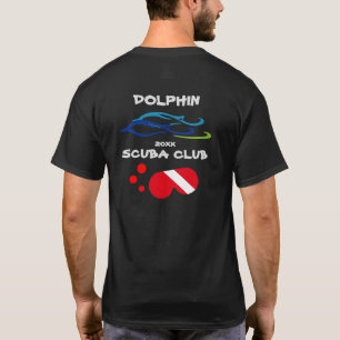 Diving Shop Dolphin Logo T-Shirt