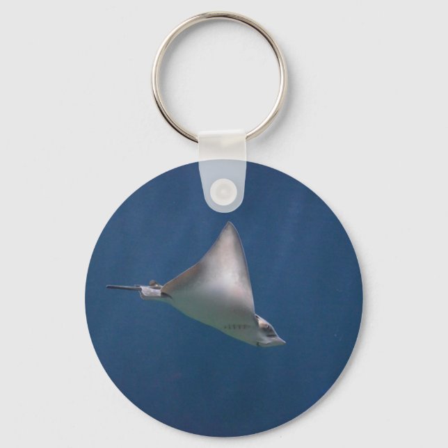 Diving Stingray Key Ring (Front)