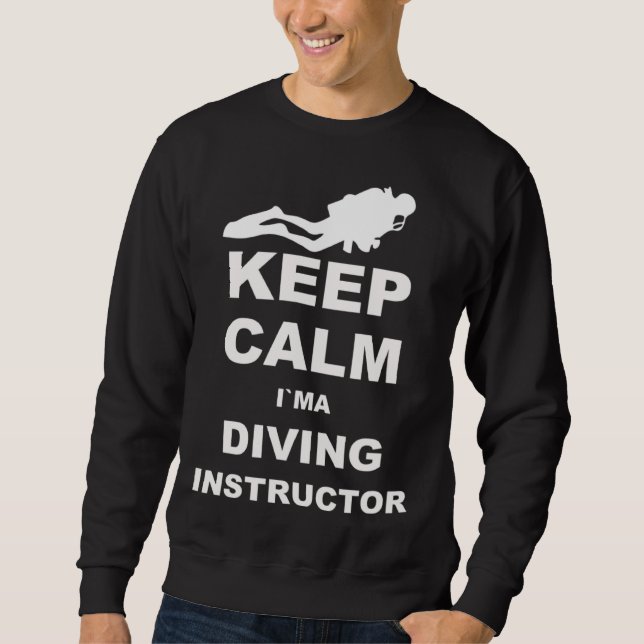 Diving Teacher Diving Sweatshirt (Front)