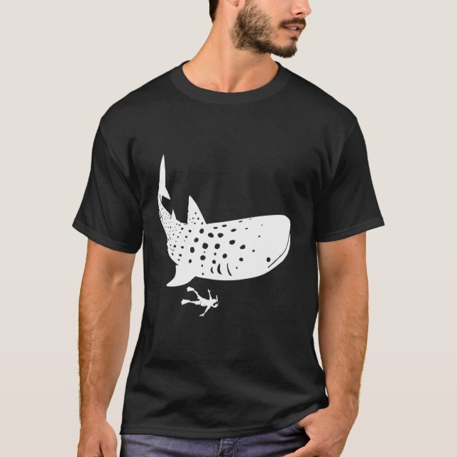 Diving With Whale Sharks Whale Shark T-Shirt (Front)