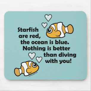 Diving With You Mouse Pad