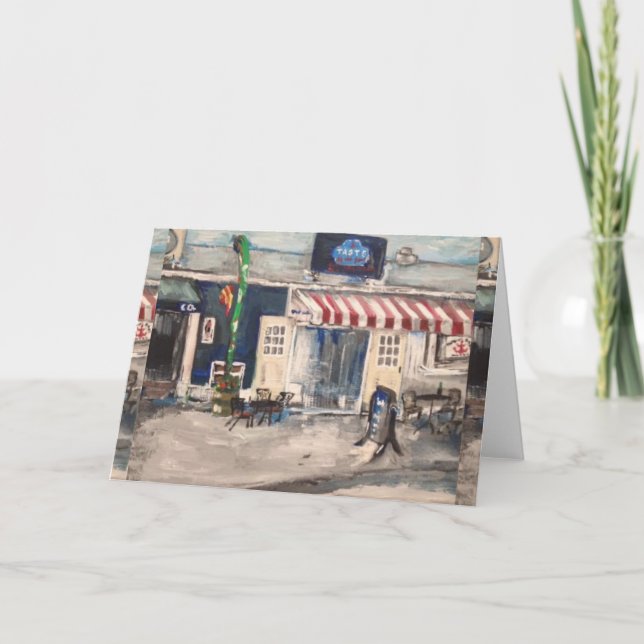 Division Street, Kelley's Island Greeting Card (Front)