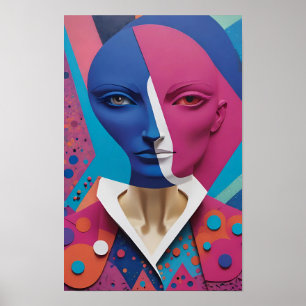 Divisive - Ken Gauge Art Poster