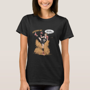 Divorce Better Idea Funny Kickboxing Wife Art T-Shirt