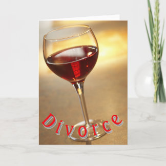 Divorce Card