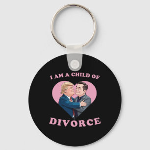 Divorce Child Of Trump Funny Break Up Meme Key Ring