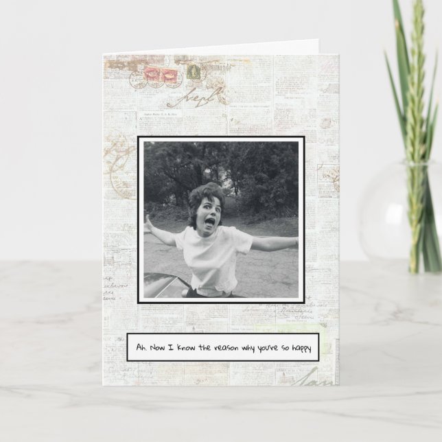 Divorce Congratulations Card (Front)