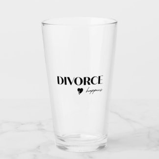 Divorce Happens Glass