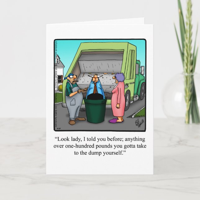 Divorce Humour Greeting Card for Her (Front)