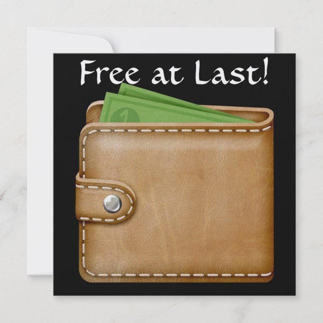 Divorce Humour - SRF Invitation (Front)