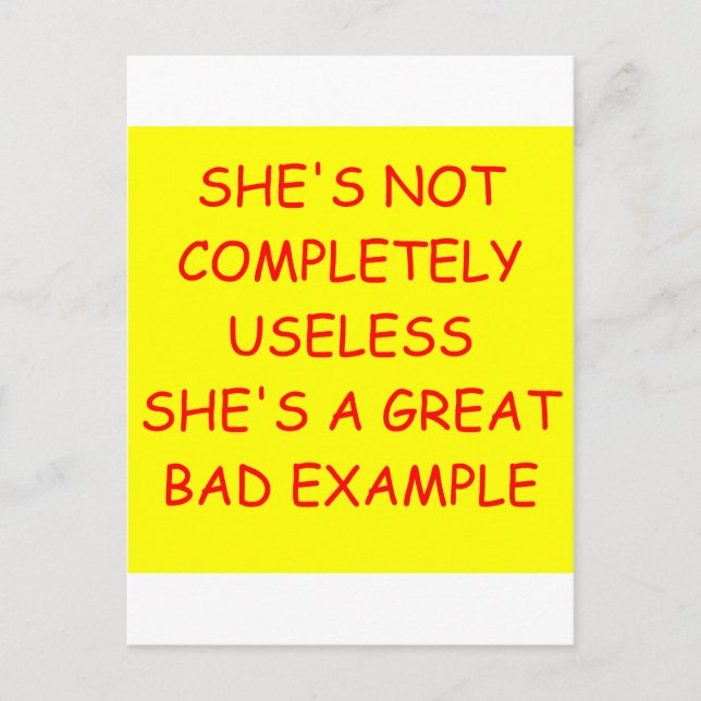 DIVORCE  joke Postcard (Front)