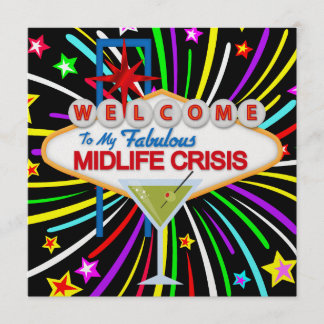 Divorce - Midlife Crisis Party - SRF Invitation