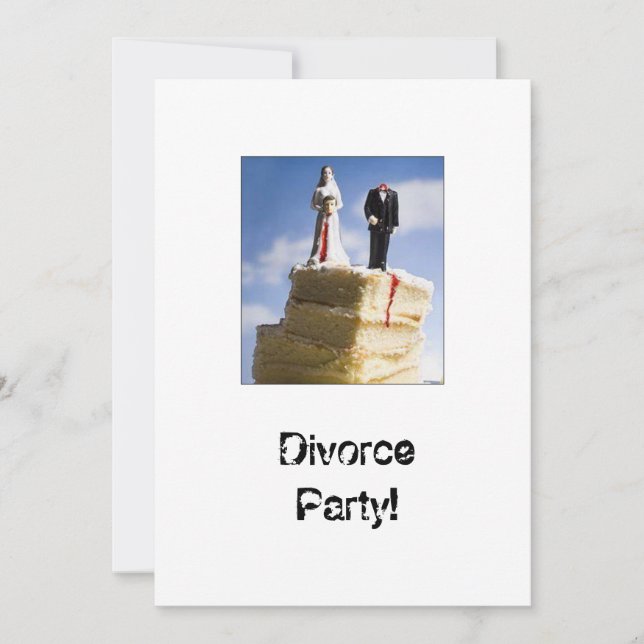Divorce Part Invatations (Front)
