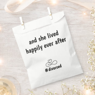 Divorce Party Gifts for Her Customise Care Package Favour Bag