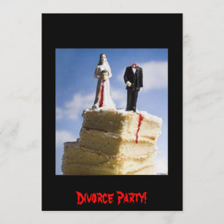 Divorce Party Invitation