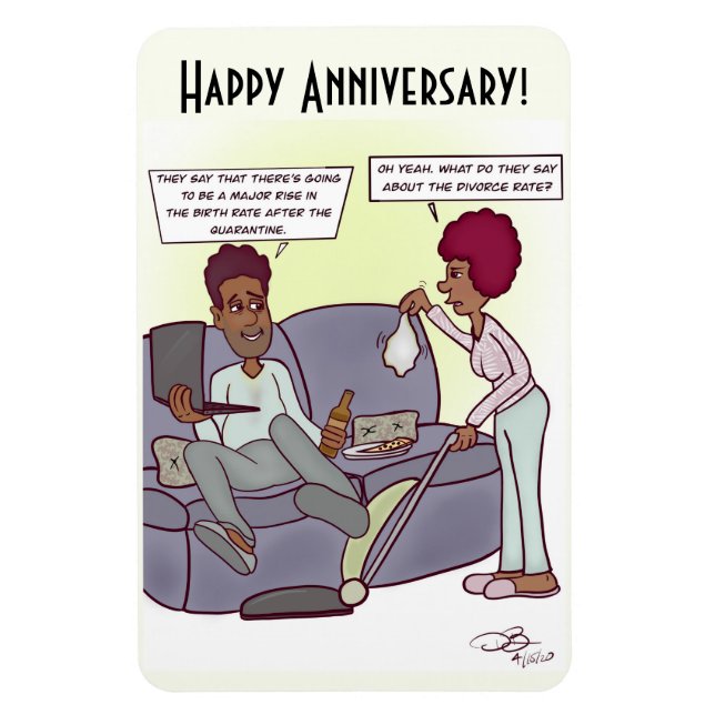 Divorce Rate Flexible Photo Magnet (Vertical)