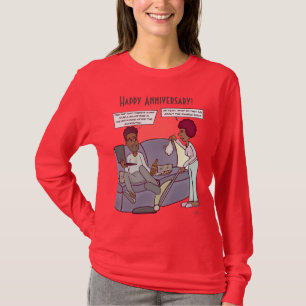 Divorce Rate Women's Red Long Sleeved T-Shirt