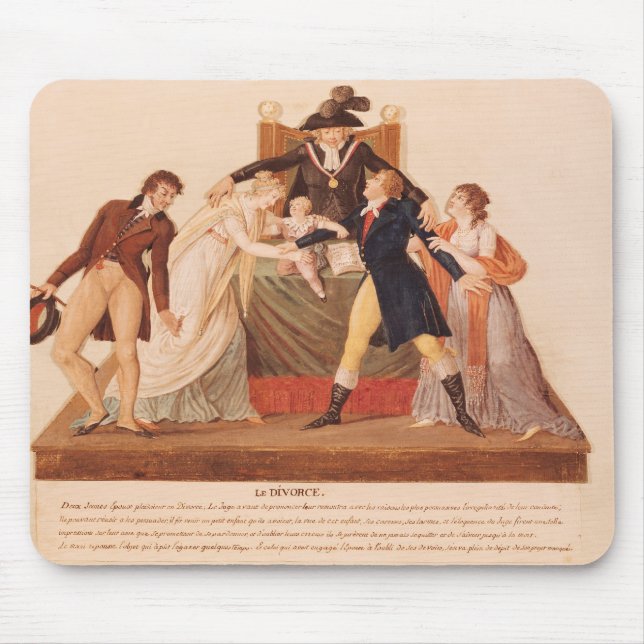 Divorce. The Reconciliation Mouse Pad (Front)