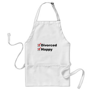 Divorced And Happy Standard Apron