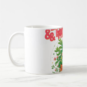 Divorced and Thriving Plant Lover Tee Coffee Mug