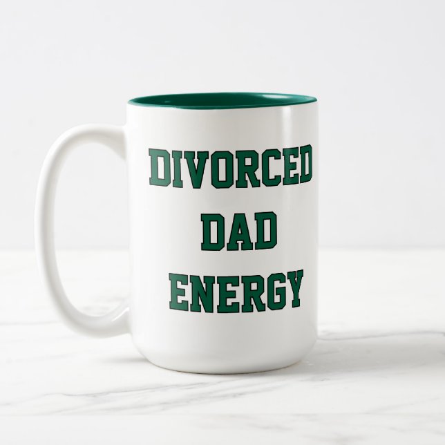 Divorced Dad Energy Mug (Left)