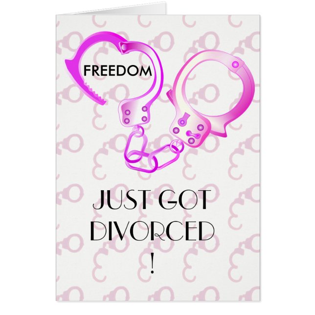 Divorced Freedom funny free at last (Front)