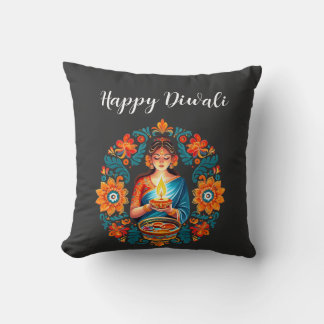 Diwali celebration cushion