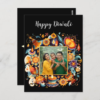 Diwali celebration postcard