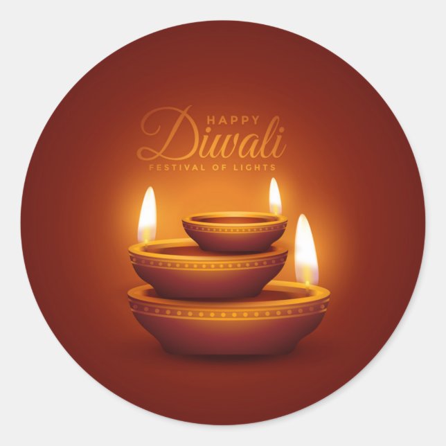 Diwali Delight Stickers (Front)