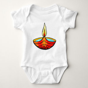 Diwali Festival Lights Baby Bodysuit