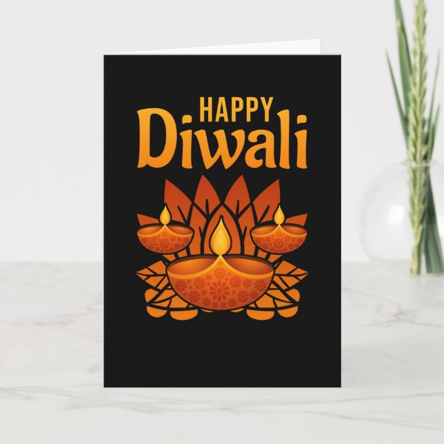 Diwali Happy Diwali Card (Front)