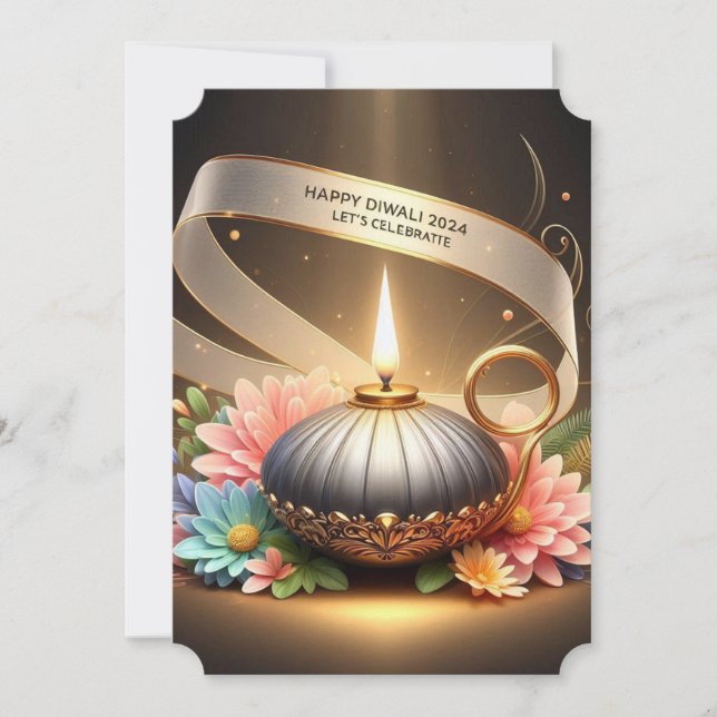 Diwali invitation  (Front)